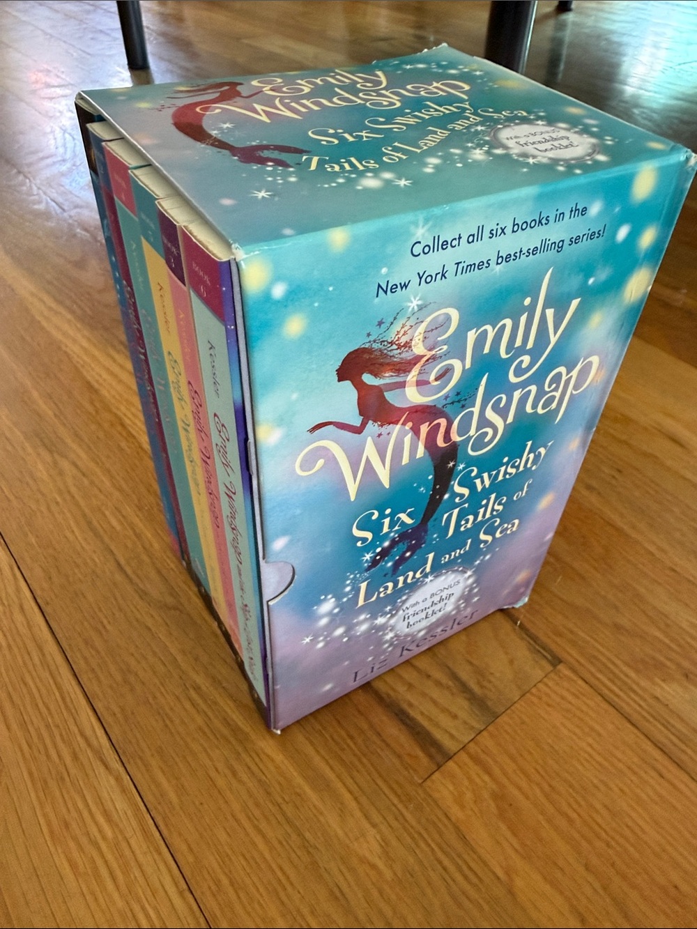 Book Box Set - Blue Mermaid Themed Storage Box